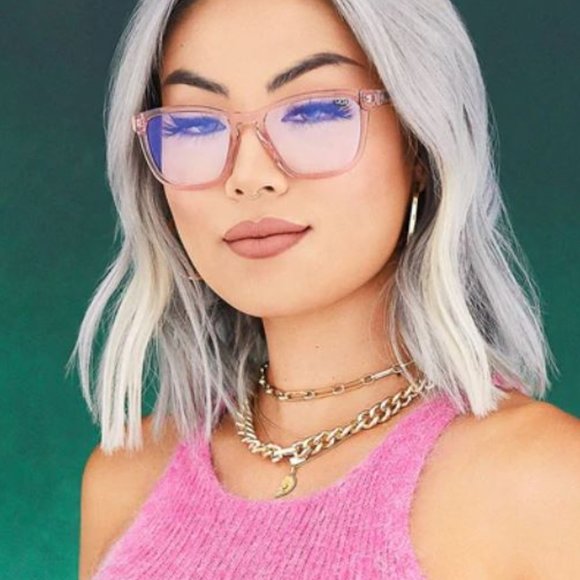 QUAY | HARDWIRE | Blue light blocking glasses | NWT ORIGINAL PACKAGING | Pink - Picture 12 of 12